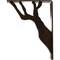 Ekena Millwork Damon Wrought Iron Bracket, (Triple center brace), Antiqued Bronze 2"W x 7 1/2"D x 10"H BKTM02X07X10TDAABZ - alternate 3
